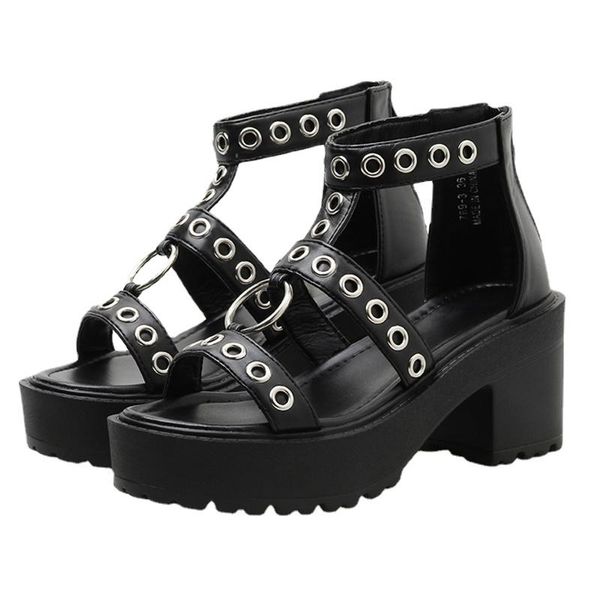 dress shoes 2021 summer comfortable rivets womens ankle strap block heel sandals ladies platform on, Black
dress shoes 2021 summer comfortable rivets womens ankle strap block heel sandals ladies platform on, Black
