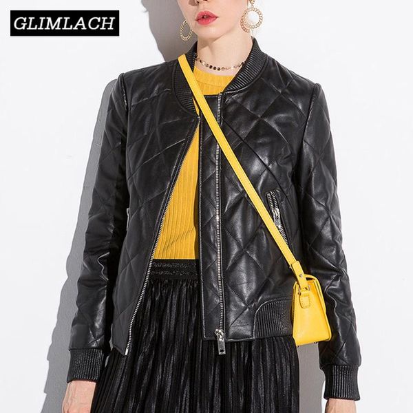women's leather & faux women autumn winter thick warm real coats black genuine bomber jackets slim natural sheepskin female
women's leather & faux women autumn winter thick warm real coats black genuine bomber jackets slim natural sheepskin female