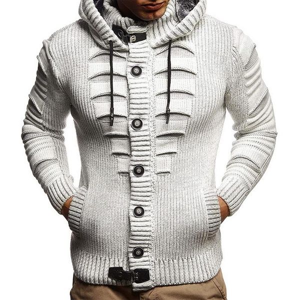 men's sweaters wenyujh oversized sweater men 2021 casual slim solid knitted full sleeve cardigan hooded knitwear coat, White;black
men's sweaters wenyujh oversized sweater men 2021 casual slim solid knitted full sleeve cardigan hooded knitwear coat, White;black