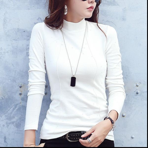 90% cotton basic women sweaters turtleneck white sweater for slim winter bottom female warm autumn pullovers lady jumper, White;black
90% cotton basic women sweaters turtleneck white sweater for slim winter bottom female warm autumn pullovers lady jumper, White;black