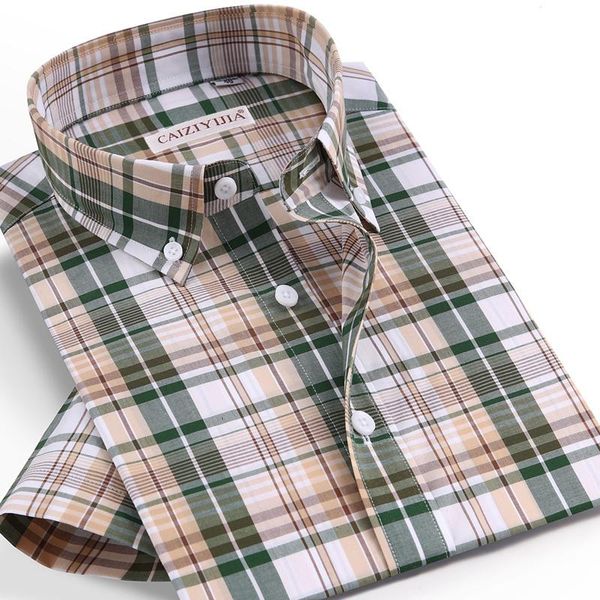 checkered mens casual shirts 100% cotton short sleeve summer cool plaid for men slim fit male pocketless quality men's, White;black
checkered mens casual shirts 100% cotton short sleeve summer cool plaid for men slim fit male pocketless quality men's, White;black