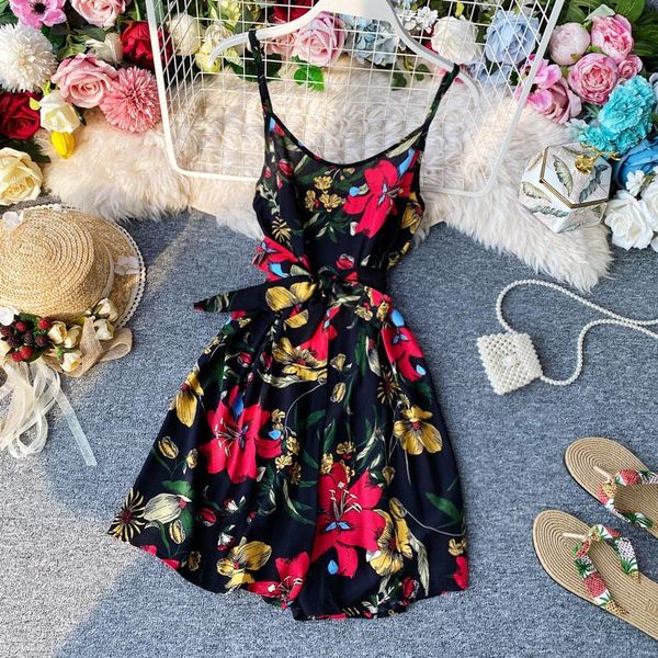 resort jumpsuit floral print backless snow spins condole belt jumpsuits wide-legged pants recreational shorts female women's swimwear, White;black
resort jumpsuit floral print backless snow spins condole belt jumpsuits wide-legged pants recreational shorts female women's swimwear, White;black