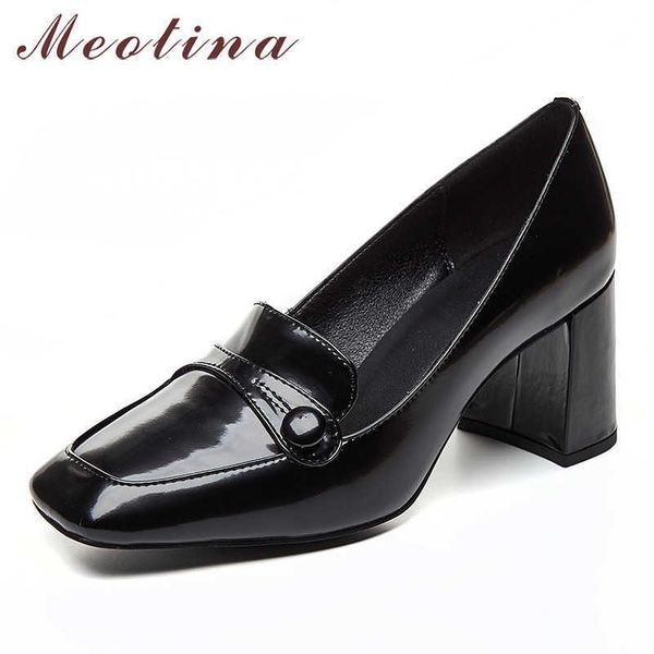 meotina high heels women pumps natural genuine leather thick high heels shoes real leather square toe shoes lady big size 33-42 210608, Black
meotina high heels women pumps natural genuine leather thick high heels shoes real leather square toe shoes lady big size 33-42 210608, Black