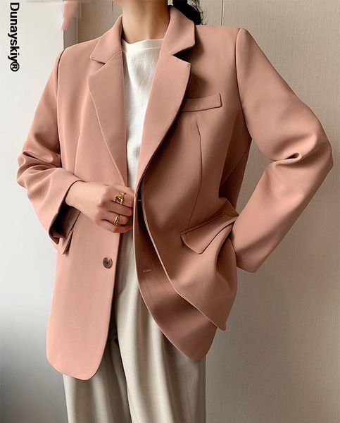 women's suits & blazers 2021 spring solid jacket women single-breasted blazer office ladies formal notched collar outwear femme, White;black
women's suits & blazers 2021 spring solid jacket women single-breasted blazer office ladies formal notched collar outwear femme, White;black