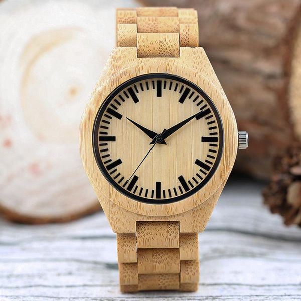 wristwatches natural stylish quartz watch for men pure bamboo bracelet wristwatch minimalist round dial folding clasp full wooden timepiece, Slivery;brown
wristwatches natural stylish quartz watch for men pure bamboo bracelet wristwatch minimalist round dial folding clasp full wooden timepiece, Slivery;brown