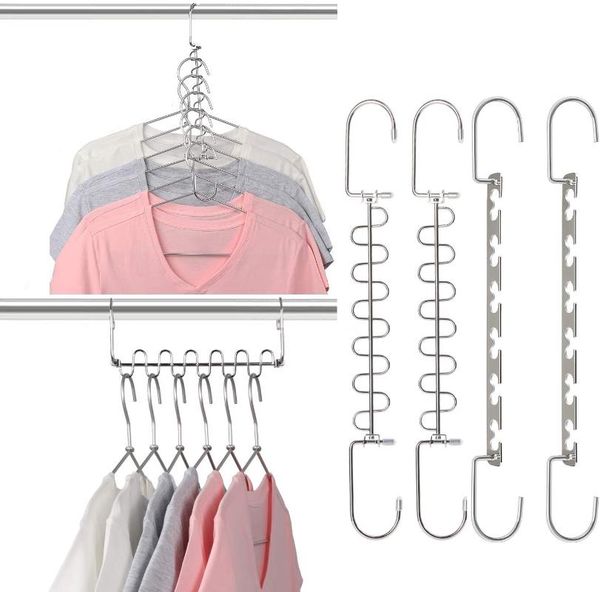 hangers & racks multifunctional magic hanger metal closet clothes organizer space saving multi cascading storage holder for organization
hangers & racks multifunctional magic hanger metal closet clothes organizer space saving multi cascading storage holder for organization