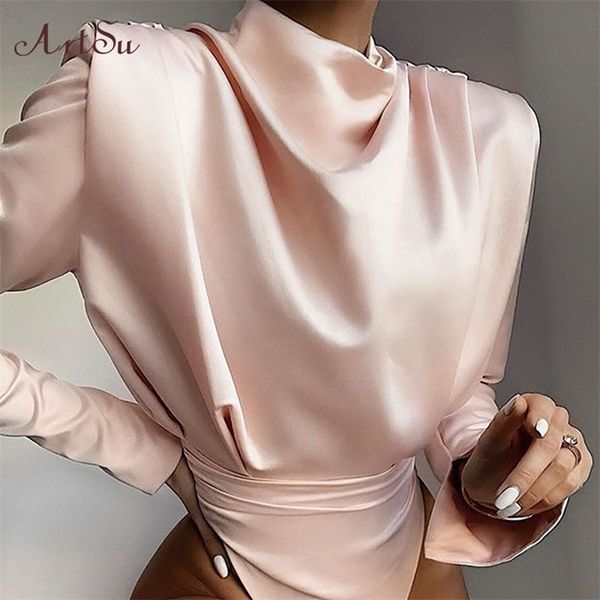 artsu purple satin blouses long sleeve bodysuit elegant ladies clothe bodysuits women 2021 new romper mujer shirts vintage, Black;white
artsu purple satin blouses long sleeve bodysuit elegant ladies clothe bodysuits women 2021 new romper mujer shirts vintage, Black;white