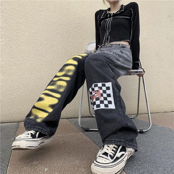 women's jeans gradient women street retro wash loose leg wide hip hop skateboard wear y2k woman, Blue
women's jeans gradient women street retro wash loose leg wide hip hop skateboard wear y2k woman, Blue