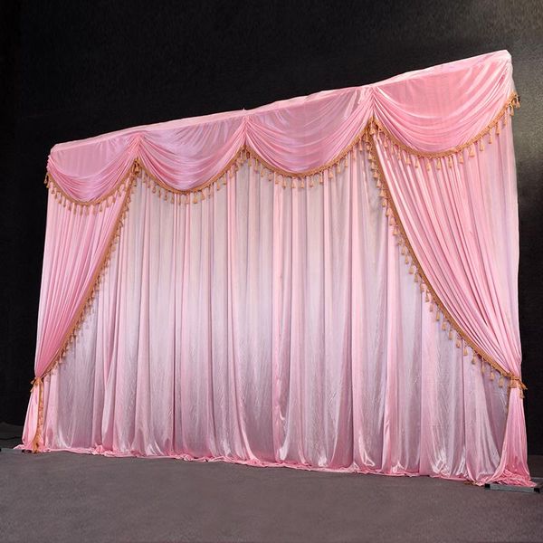 party decoration ice silk wedding backdrops panels hanging curtains backdrop drape big events background tied/piped
party decoration ice silk wedding backdrops panels hanging curtains backdrop drape big events background tied/piped