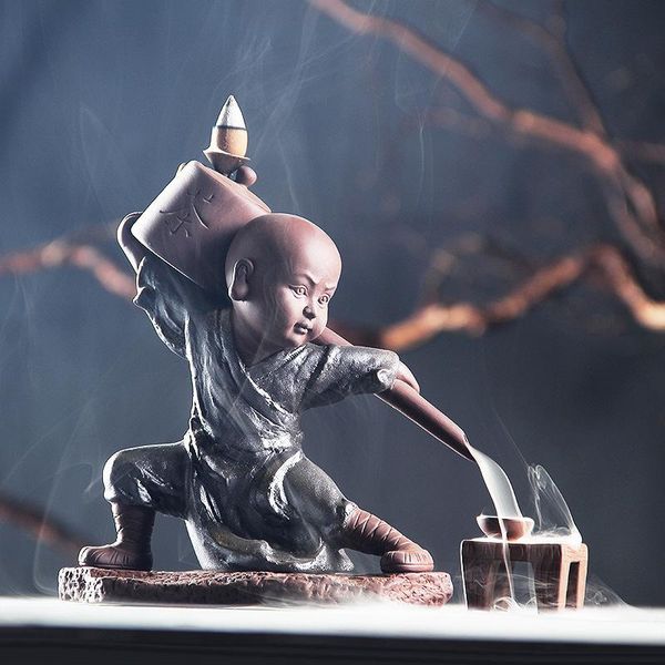 fragrance lamps backflow ceramic incense burner holder statue scented candles decoration zen incensario budha decor bk50xx
fragrance lamps backflow ceramic incense burner holder statue scented candles decoration zen incensario budha decor bk50xx