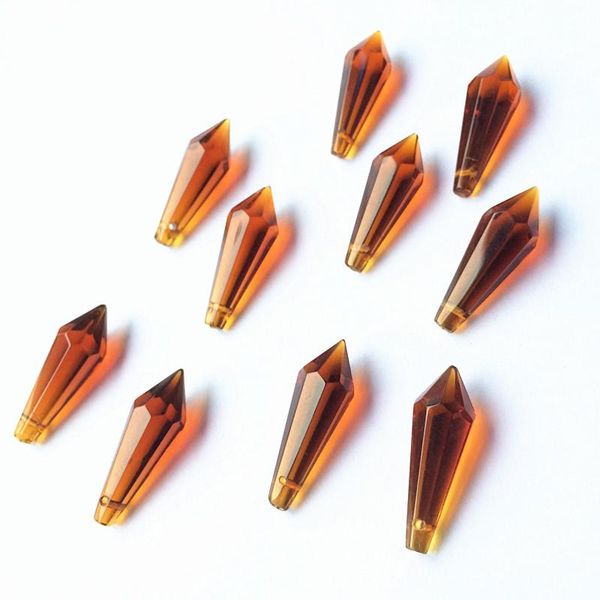 chandelier crystal 30pcs 36mm brown glass lamp prisms(ring) hang pendants for candelabra, ceiling lights, cake er decor
chandelier crystal 30pcs 36mm brown glass lamp prisms(ring) hang pendants for candelabra, ceiling lights, cake er decor