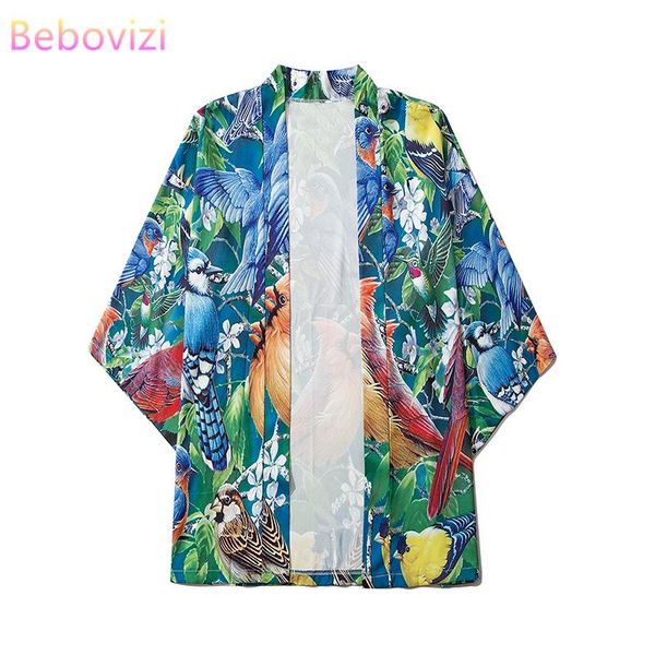 fashion 2021 summer parrot print loose japanese streetwear cardigan women men harajuku haori kimono cosplay blouse yukata ethnic clothin, Red
fashion 2021 summer parrot print loose japanese streetwear cardigan women men harajuku haori kimono cosplay blouse yukata ethnic clothin, Red