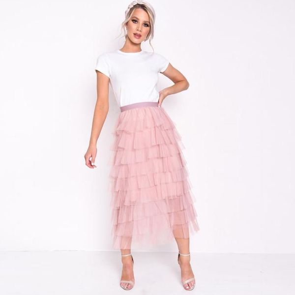 skirts simple cute pink ruffles tiered straight tulle women ankle length female skirt maxi custom made plus size, Black
skirts simple cute pink ruffles tiered straight tulle women ankle length female skirt maxi custom made plus size, Black