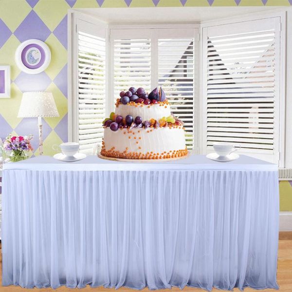 275x76cm wedding party tutu tulle table skirt cover tableware cloth baby shower home decor skirting birthday
275x76cm wedding party tutu tulle table skirt cover tableware cloth baby shower home decor skirting birthday
