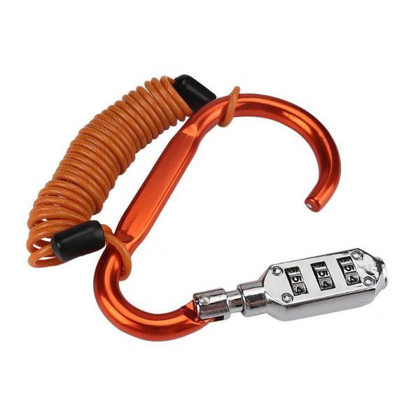 theft protection igh quality portable anti bike motorcycle helmet lock w/ resettable code pin spring combination climbing hook
theft protection igh quality portable anti bike motorcycle helmet lock w/ resettable code pin spring combination climbing hook