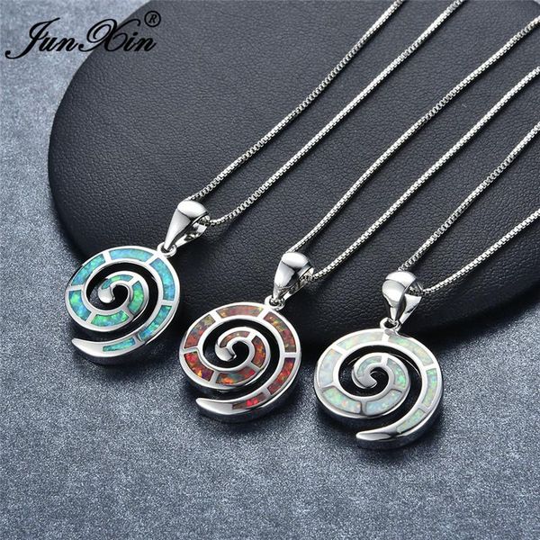 pendant necklaces boho female shell style pendants fashion silver color wedding jewelry green white purple fire opal for women
pendant necklaces boho female shell style pendants fashion silver color wedding jewelry green white purple fire opal for women