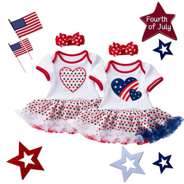 girl's dresses born girls dress infant baby star polka dot independence day short sleeve outfits clothing with headwear 0-12 months, Red;yellow
girl's dresses born girls dress infant baby star polka dot independence day short sleeve outfits clothing with headwear 0-12 months, Red;yellow