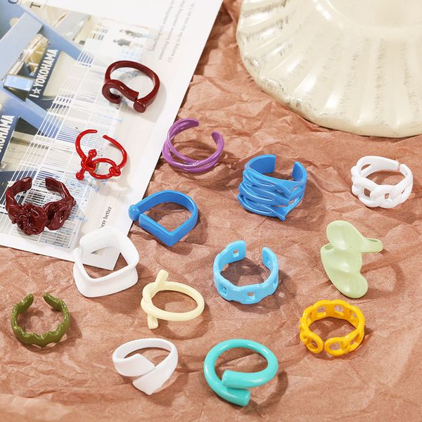 love ring 2021 trendy hand-painted candy color dripping oil geometric chain rings for women multicolor irregular open jewelry, Slivery;golden
love ring 2021 trendy hand-painted candy color dripping oil geometric chain rings for women multicolor irregular open jewelry, Slivery;golden