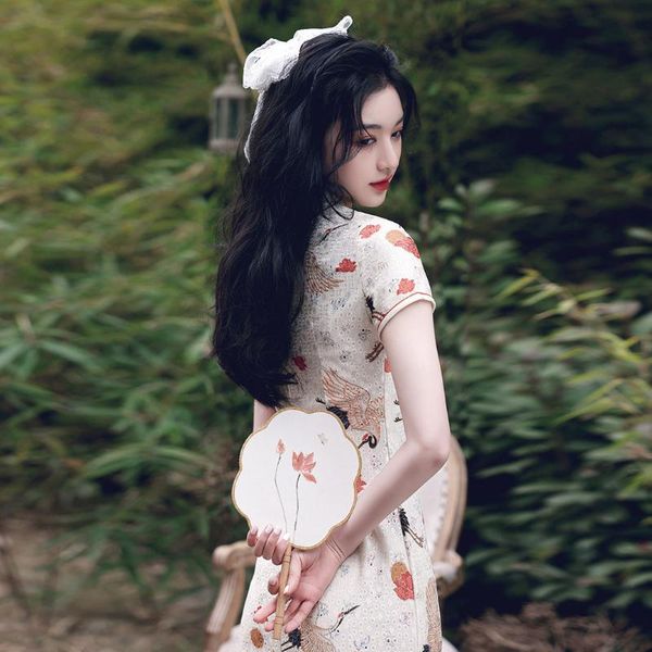 ethnic clothing chinese style slim fit daily temperament young improved cheongsam 2022 summer retro bone etching girl dress, Red
ethnic clothing chinese style slim fit daily temperament young improved cheongsam 2022 summer retro bone etching girl dress, Red