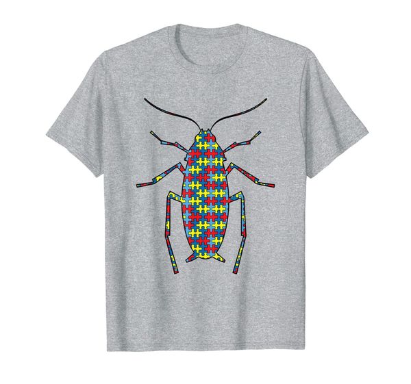 cockroach autism awareness kids termite puzzle day mom gift t-shirt, White;black
cockroach autism awareness kids termite puzzle day mom gift t-shirt, White;black