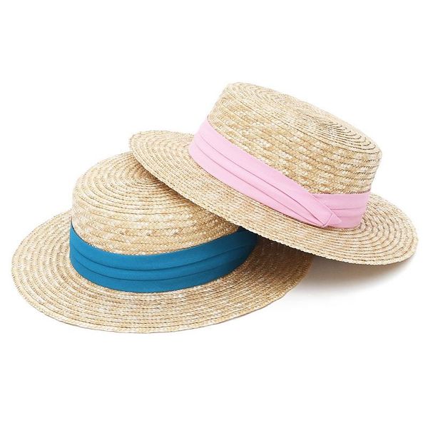wide brim hats pink blue ribbon fashion straw hat flat elegant ladies summer round sun beach for women, Blue;gray
wide brim hats pink blue ribbon fashion straw hat flat elegant ladies summer round sun beach for women, Blue;gray