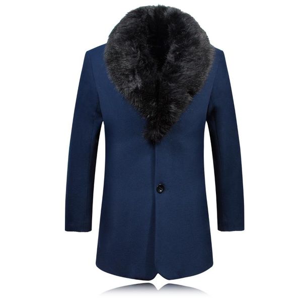 men's trench coats 2021 winter woolen coat men fur collar warm manteau homme overcoat male wool blend mid long jacket size s-3xl, Tan;black
men's trench coats 2021 winter woolen coat men fur collar warm manteau homme overcoat male wool blend mid long jacket size s-3xl, Tan;black