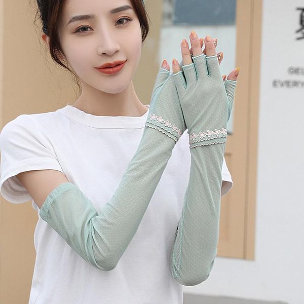 five fingers gloves womens spring summer long anti-uv sunscreen driving glove female oversleeps fingerless lace arm sleeve 55cm r1312, Blue;gray
five fingers gloves womens spring summer long anti-uv sunscreen driving glove female oversleeps fingerless lace arm sleeve 55cm r1312, Blue;gray