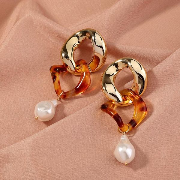 dangle & chandelier baroque pearl pendant earrings creative fashion leopard print special-shaped circle gold ear studs luxury jewelry women, Silver
dangle & chandelier baroque pearl pendant earrings creative fashion leopard print special-shaped circle gold ear studs luxury jewelry women, Silver