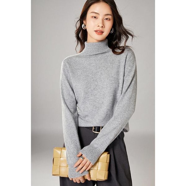 women's sweaters knitted must-have styles for autumn and winter 100% wool korean fashion high lapel all-match pullover, White;black
women's sweaters knitted must-have styles for autumn and winter 100% wool korean fashion high lapel all-match pullover, White;black