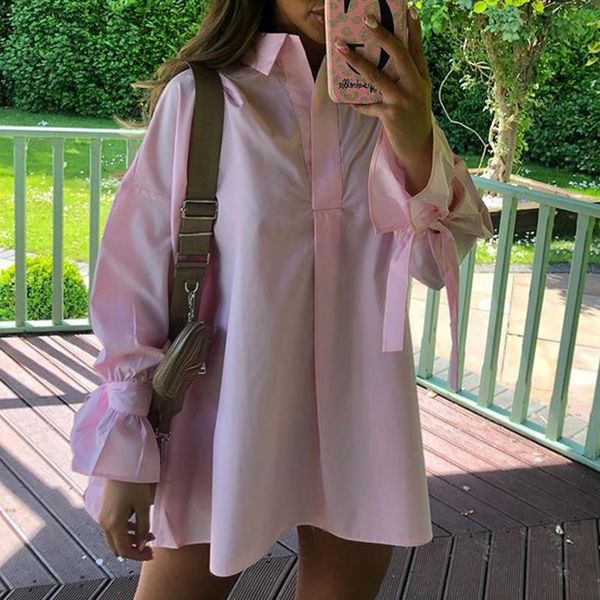 casual dresses cp turn down collar belt women elegant long sleeve solid dress mini ladies, Black;gray
casual dresses cp turn down collar belt women elegant long sleeve solid dress mini ladies, Black;gray