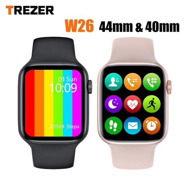 trezer iwo w26 smart watch full screen 40mm 44mm men women smartwatch waterproof watch 6 sport smart watch for android ios phoneg, Slivery;brown
trezer iwo w26 smart watch full screen 40mm 44mm men women smartwatch waterproof watch 6 sport smart watch for android ios phoneg, Slivery;brown