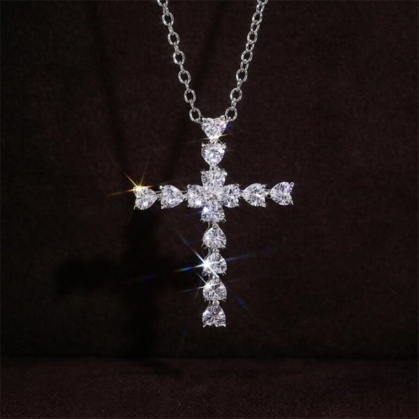 2021 selling hip hop handmade fashion jewelry 925 sterling silver pear cut white z cz diamond gemstones party cross pendant women clavicle n
2021 selling hip hop handmade fashion jewelry 925 sterling silver pear cut white z cz diamond gemstones party cross pendant women clavicle n