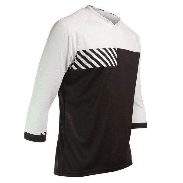 mens mtb jersey 3/4 sleeve loose casual cycling jerseys trail shirt mountain bike, Black
mens mtb jersey 3/4 sleeve loose casual cycling jerseys trail shirt mountain bike, Black