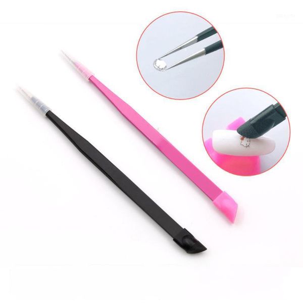nail tweezers with silicone pressing head for sticker rhinestones picker straight curved manicuree art tool stainless steel1
nail tweezers with silicone pressing head for sticker rhinestones picker straight curved manicuree art tool stainless steel1