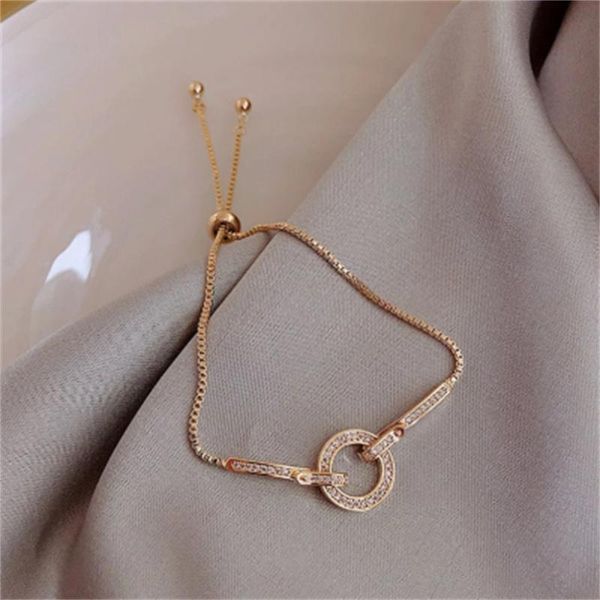 link, chain bracelet for women couples korean fashion round crystal bangle party jewelry gifts wholesale, Black
link, chain bracelet for women couples korean fashion round crystal bangle party jewelry gifts wholesale, Black