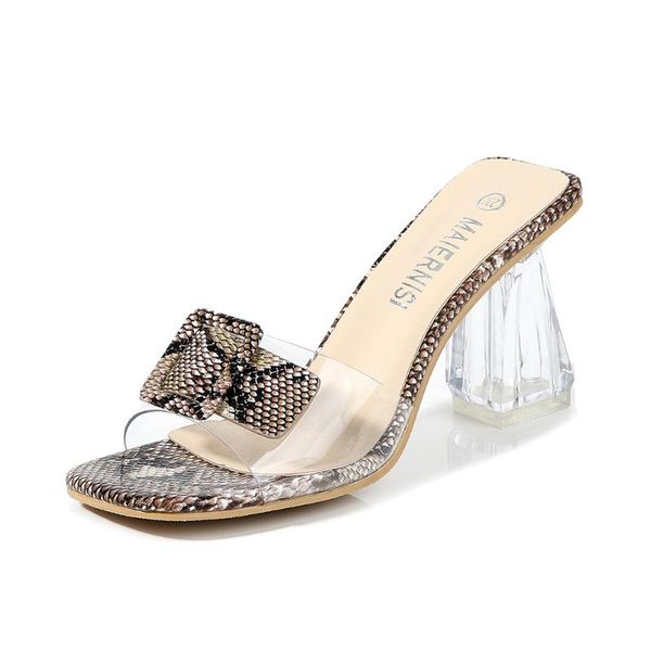 dress shoes summer snake skin crystal nightclub for women pvc transparent high heel square heels, Black
dress shoes summer snake skin crystal nightclub for women pvc transparent high heel square heels, Black