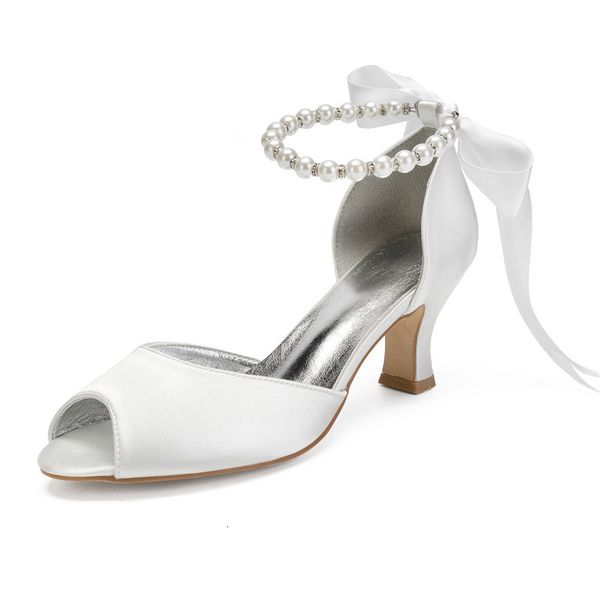 dress shoes mid heels satin wedding bridal women peep toe heeled ankle buckle strap prom evening formal party pumps lamg, Black
dress shoes mid heels satin wedding bridal women peep toe heeled ankle buckle strap prom evening formal party pumps lamg, Black