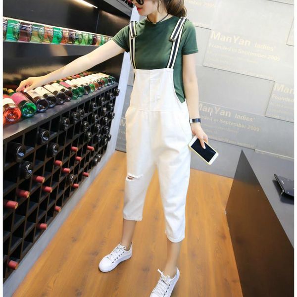 women's jumpsuits & rompers female summer fashion white jumpsuit for women 2021 boyfriend holes harem pants romper casual calf-length l, Black;white
women's jumpsuits & rompers female summer fashion white jumpsuit for women 2021 boyfriend holes harem pants romper casual calf-length l, Black;white