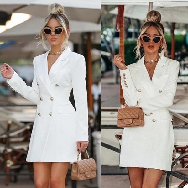 women's suits & blazers vintage white shawl lapel women blazer custom made classic double breasted jacket office lady daily casual pock, White;black
women's suits & blazers vintage white shawl lapel women blazer custom made classic double breasted jacket office lady daily casual pock, White;black
