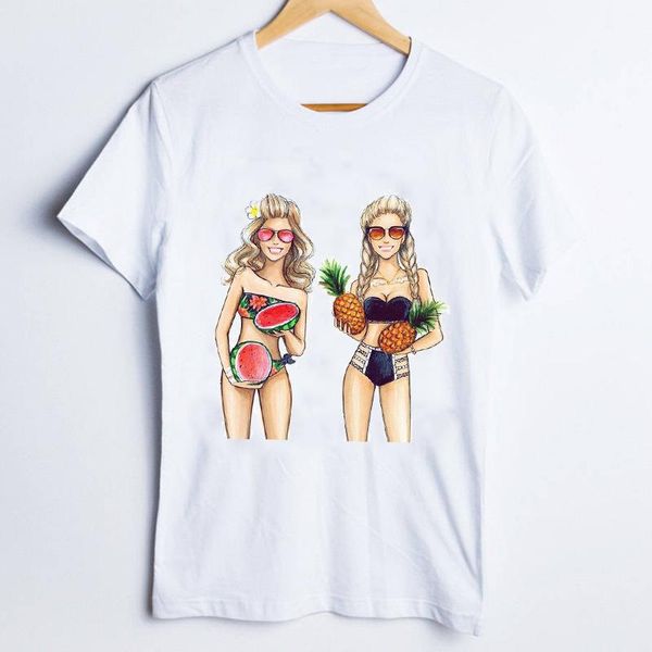 women's t-shirt fixsys female t shirt tees for women print graphic friends sisters 90s cartoon ladies clothes lady clothing womens, White
women's t-shirt fixsys female t shirt tees for women print graphic friends sisters 90s cartoon ladies clothes lady clothing womens, White