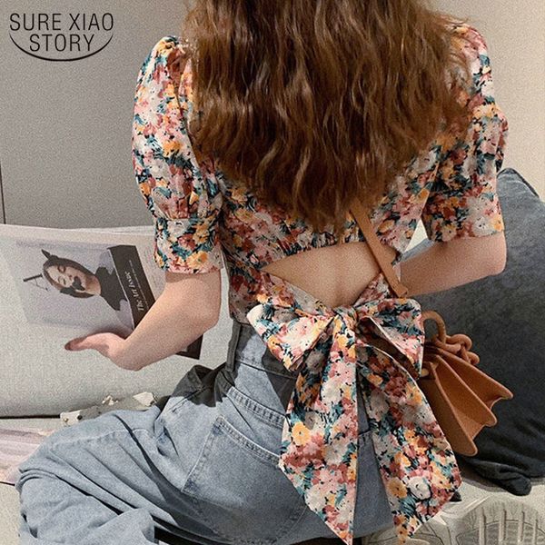 vintage puff slevee floral blouse winter square collar women short spring casual korean clothing ladies 13605 210508, White
vintage puff slevee floral blouse winter square collar women short spring casual korean clothing ladies 13605 210508, White