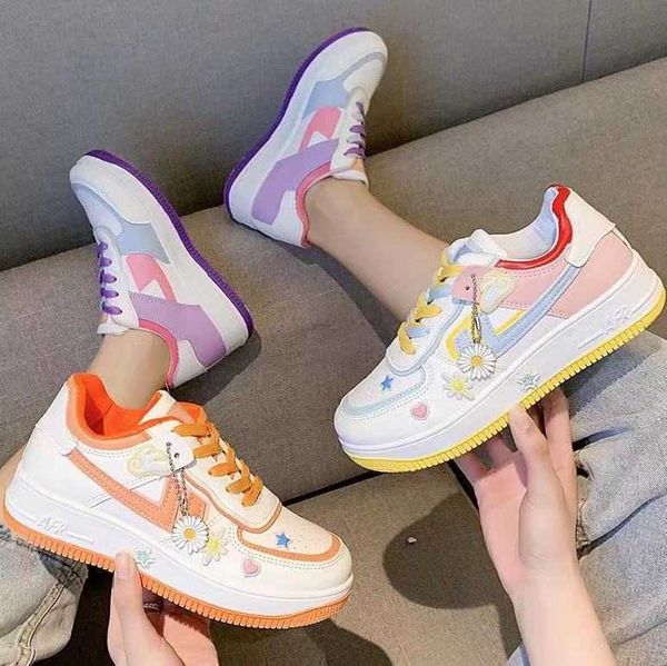 2021 spring new platform sneakers women shoes student fashion casual plus size 42 y0907, Black
2021 spring new platform sneakers women shoes student fashion casual plus size 42 y0907, Black