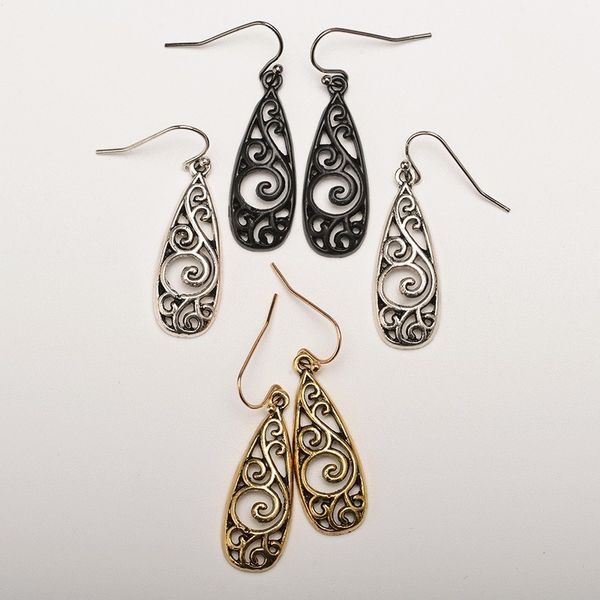 metal carved earrings retro eardrop charm alloy ear pendants fashion women hollowed out pattern jewelry accessories 1 2ky n2, Silver
metal carved earrings retro eardrop charm alloy ear pendants fashion women hollowed out pattern jewelry accessories 1 2ky n2, Silver