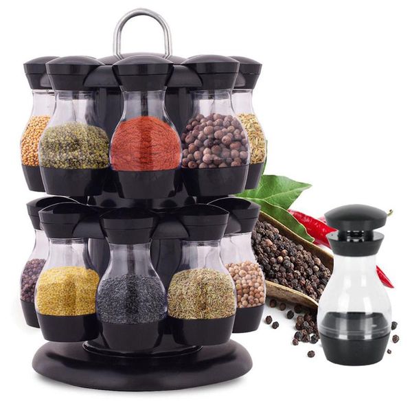 kitchen storage & organization 16pcs condiment set 360 rotating spice jar rack cruet bottle coffee sugar seal container organizer
kitchen storage & organization 16pcs condiment set 360 rotating spice jar rack cruet bottle coffee sugar seal container organizer