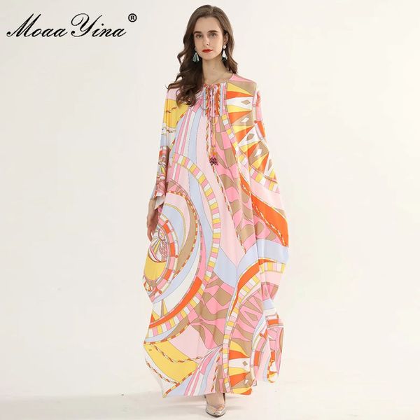 fashion designer dress autumn women's dress batwing sleeve geometric print plus size loose maxi robe dresses 210524, Black;gray
fashion designer dress autumn women's dress batwing sleeve geometric print plus size loose maxi robe dresses 210524, Black;gray