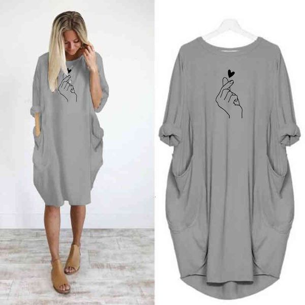 casual dresses dressed in a solid pocket of long sleeves around the large female neck z7rx, Black;gray
casual dresses dressed in a solid pocket of long sleeves around the large female neck z7rx, Black;gray