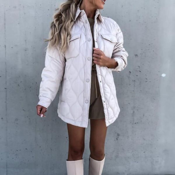 women's jackets winter overcoat women inner quilted windproof jacket coat trendy casual, Black;brown
women's jackets winter overcoat women inner quilted windproof jacket coat trendy casual, Black;brown