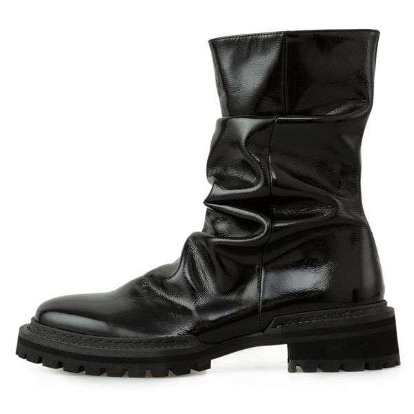 boots punk goth women pleated cow leather ankle flats platform oxfords round toe military party pumps shoes 34 35 36 37 38 39 40, Black
boots punk goth women pleated cow leather ankle flats platform oxfords round toe military party pumps shoes 34 35 36 37 38 39 40, Black
