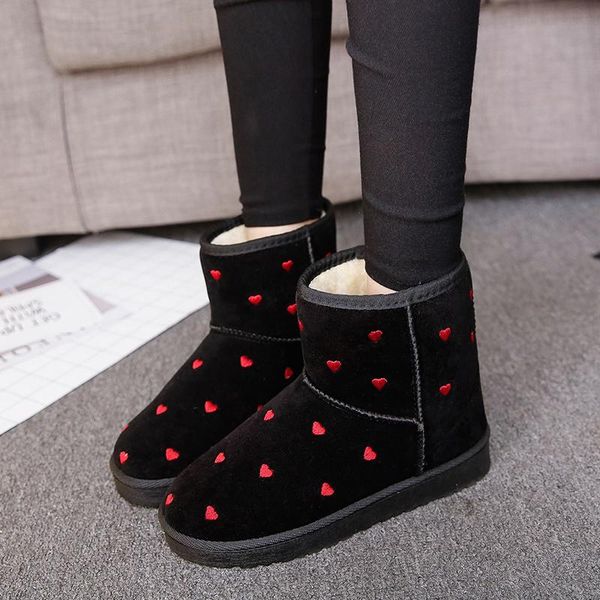 boots high flat brand warm women winter snow platform anti slippery female shoes suede, Black
boots high flat brand warm women winter snow platform anti slippery female shoes suede, Black