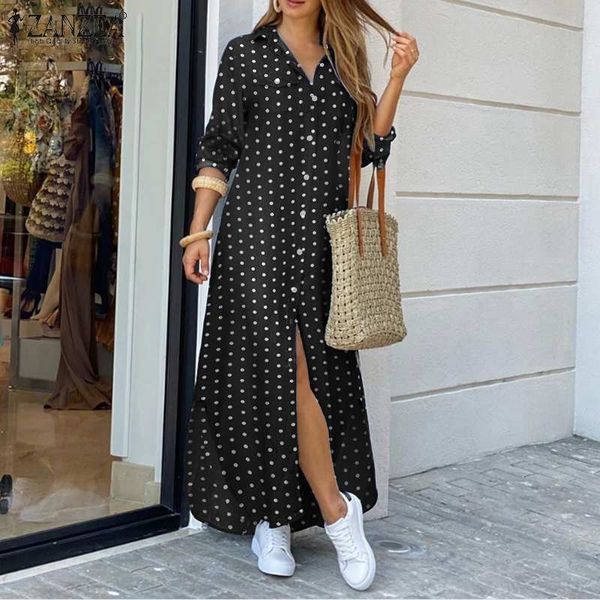 5xl maxi dress women 2021 female striped vestidos casual lapel sundress zanzea autumn vintage shirt dress plus size holiday robe, Black;gray
5xl maxi dress women 2021 female striped vestidos casual lapel sundress zanzea autumn vintage shirt dress plus size holiday robe, Black;gray
